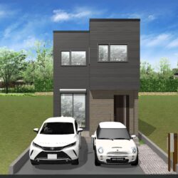 1号棟完成イメージです。