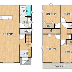 1号棟間取