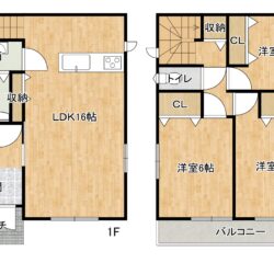 B号棟間取