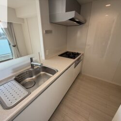 落ち着きのある色味のキッチンです♪キッチン