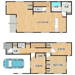 2号棟間取