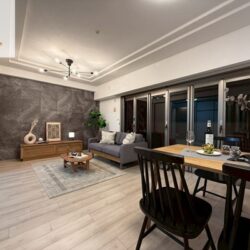家具を配置し、お住まいになった後のイメージをご体感下さい。居間
